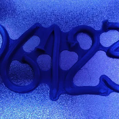 Số từ đinh đóng tường cho đồng hồ treo tường