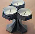 Chân Nến Tealight Phong Cách Low Poly - Thumbnail 2