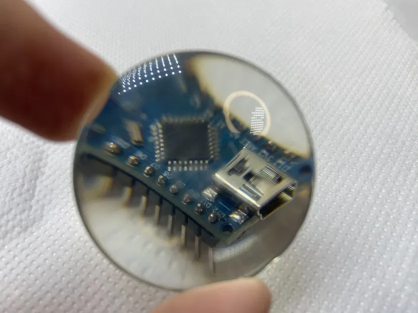 Kính lúp in 3D với tròng kính quang học in 3D - Image 2