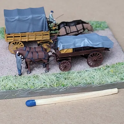 C&D - Xe ngựa cải tiến (tỷ lệ 1:148)