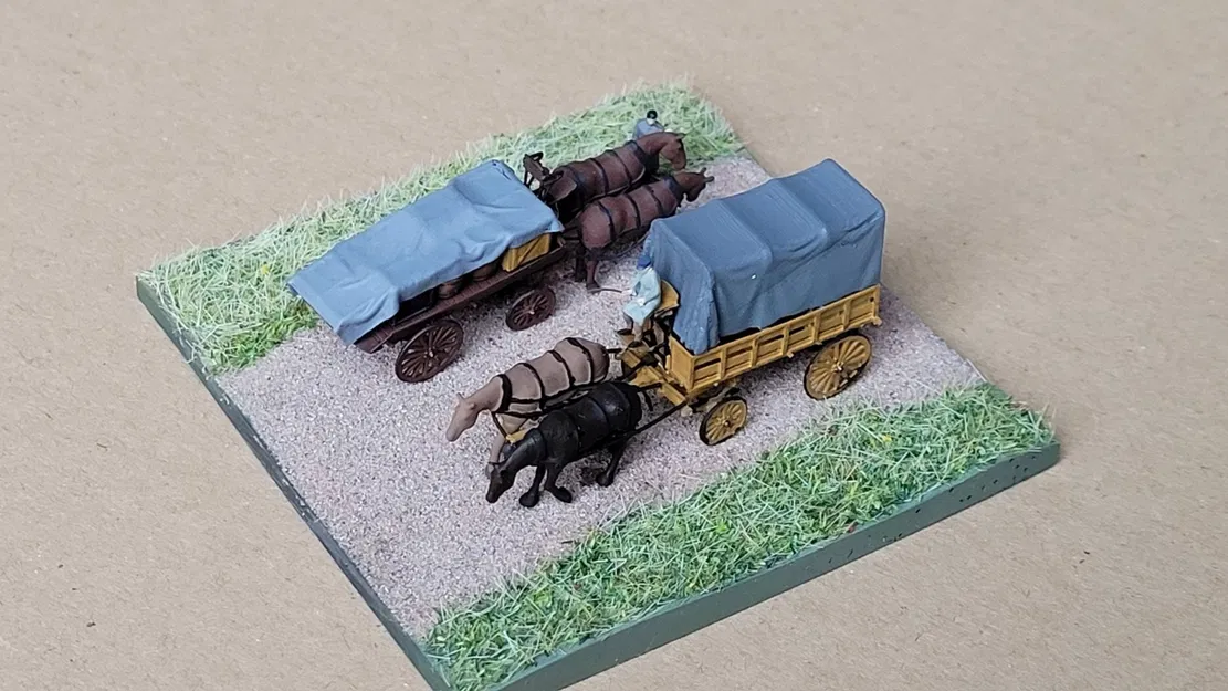 C&D - Xe ngựa cải tiến (tỷ lệ 1:148) - Image 2