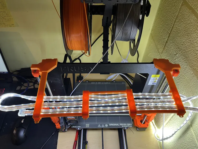 Prusa MK4 lighting strip mount - Image 3