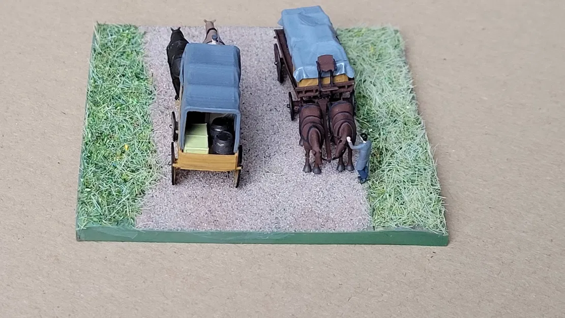 C&D - Xe ngựa cải tiến (tỷ lệ 1:148) - Image 10