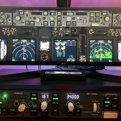 Mô hình Boeing 737 MCP (Collins) cho Flightsimulation