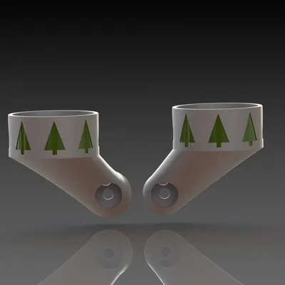 LED tealight holder wall mount V1.1