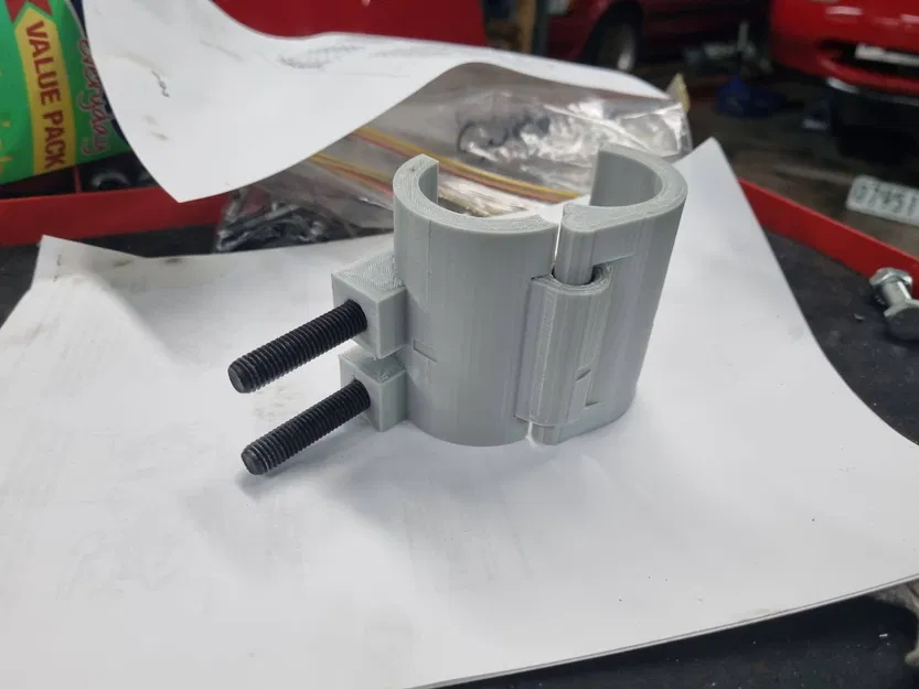 Coolant re-route bracket 2 hole - Image 1