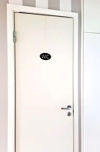 Biển báo phòng tắm / Biển báo WC - Image 2