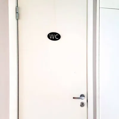 Biển báo phòng tắm / Biển báo WC