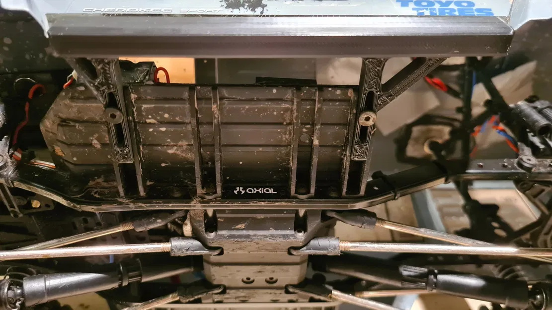 Ốp Sườn (Rock Slider) Cho Xe Jeep Cherokee SCX10 - Image 3