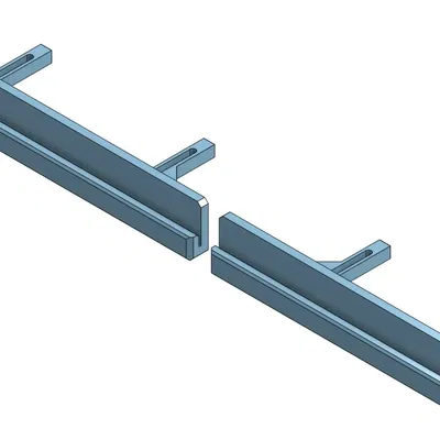 Ốp Sườn (Rock Slider) Cho Xe Jeep Cherokee SCX10