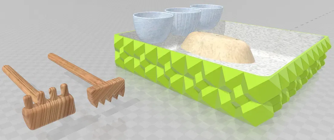 Bộ Vườn Thiền Mini Tự In - Image 2