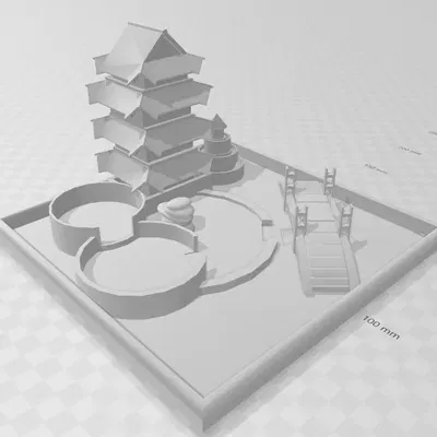 Khu vườn thiền của Tade