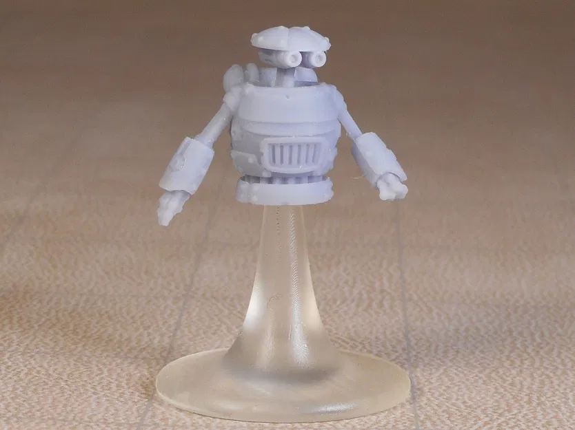 Mô Hình Robot Đồng Hồ Bay Miniature Người Máy Chế Tạo Homunculus Phục Vụ Game Bàn - Image 1