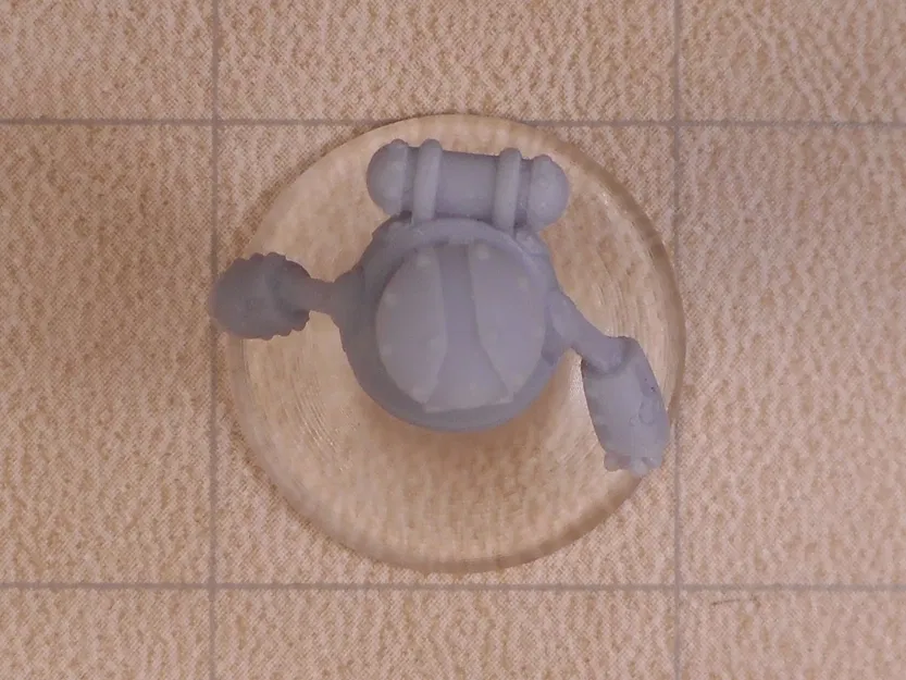 Mô Hình Robot Đồng Hồ Bay Miniature Người Máy Chế Tạo Homunculus Phục Vụ Game Bàn - Image 4