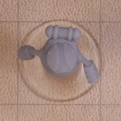 Mô Hình Robot Đồng Hồ Bay Miniature Người Máy Chế Tạo Homunculus Phục Vụ Game Bàn