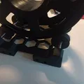 Simplified Modular Spool Holder - Standalone or Extrusion Mounted, Parametric CAD included - Thumbnail 3