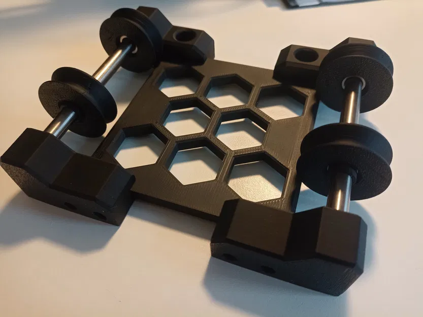 Simplified Modular Spool Holder - Standalone or Extrusion Mounted, Parametric CAD included - Image 4