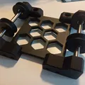 Simplified Modular Spool Holder - Standalone or Extrusion Mounted, Parametric CAD included - Thumbnail 4