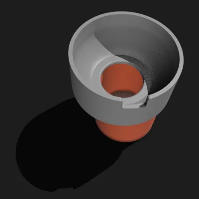 Đế giữ ly Ember cho hộc đựng ly trên xe hơi