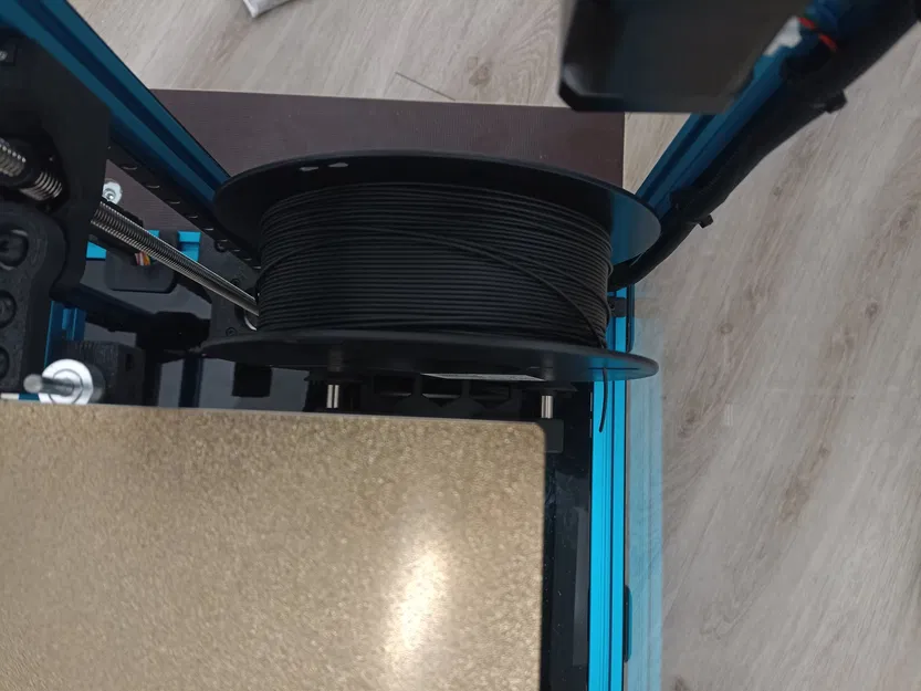 Simplified Modular Spool Holder - Standalone or Extrusion Mounted, Parametric CAD included - Image 5