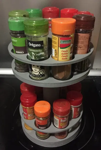 Đế Đựng Gia Vị Xoay 3D - Image 2
