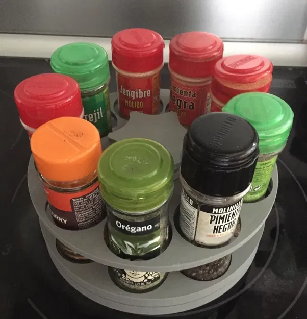 Đế Đựng Gia Vị Xoay 3D - Image 3