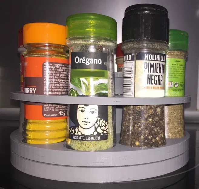 Đế Đựng Gia Vị Xoay 3D - Image 4