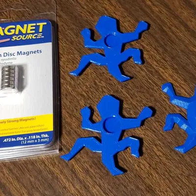 Escher Lizard with Magnet