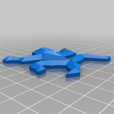 Escher Lizard with Magnet