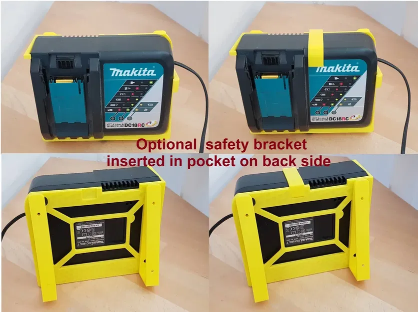 Makita Charger DC18RC Wall Mount - Image 6