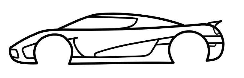 Mô Hình Xe Hơi Silhouette - Koenigsegg Agera (2011) - Image 1