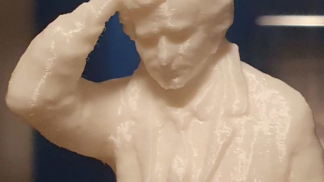 Tượng Columbo Hungary làm từ photogrammetry (3D scan) - Image 2