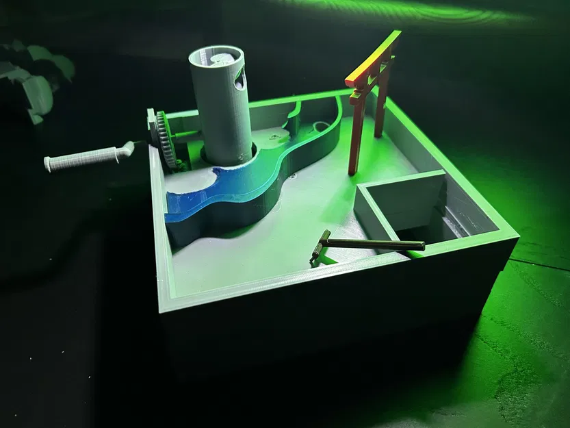 Khu vườn thiền với thác nước hoạt động được - Image 3