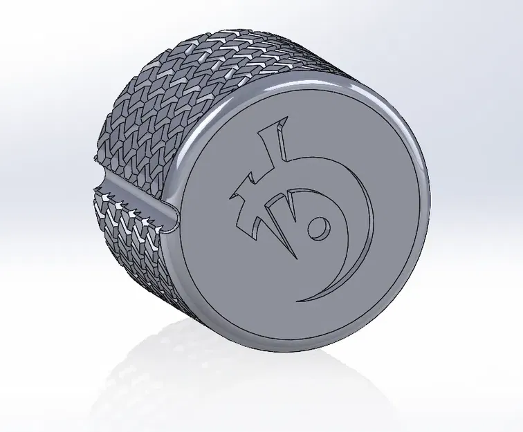 Nút xoay đơn giản cho bộ điều khiển quạt (Biểu tượng Allomantic) - Image 1