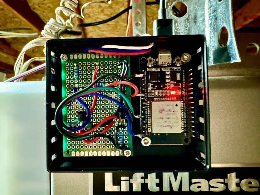 Vỏ Gắn Lắp Cho Board ratgdo (Điều Khiển Cửa Gara myQ Tại Chỗ) - Image 3