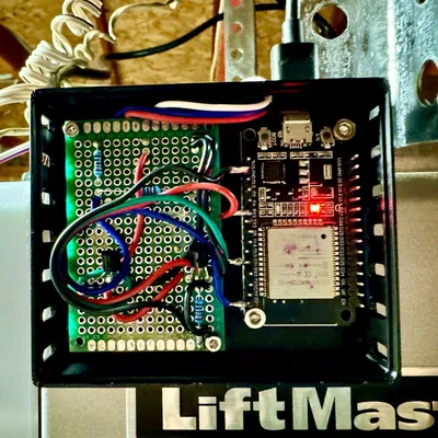 Vỏ Gắn Lắp Cho Board ratgdo (Điều Khiển Cửa Gara myQ Tại Chỗ)