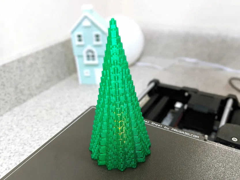 Cây Thông Noel Pixel - Dễ Dàng In Vase Mode - Image 3