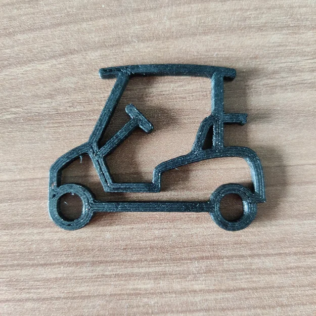 Móc khóa xe golf - Image 1