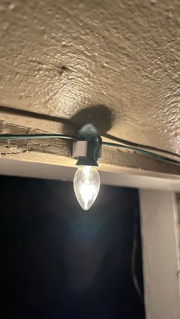 Kẹp Đèn Giáng Sinh C7 - Image 2