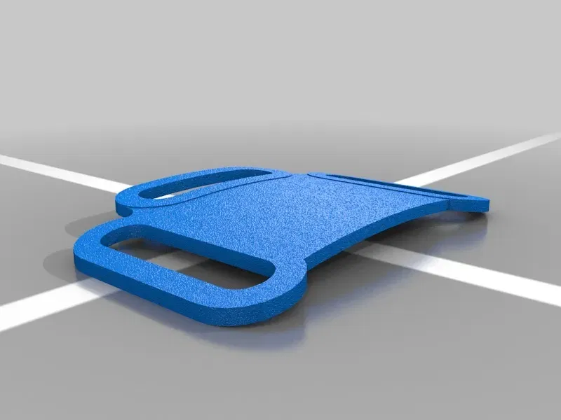 Friday the 13th 2009 Remake Hockey Mask Strap Connector - Image 1