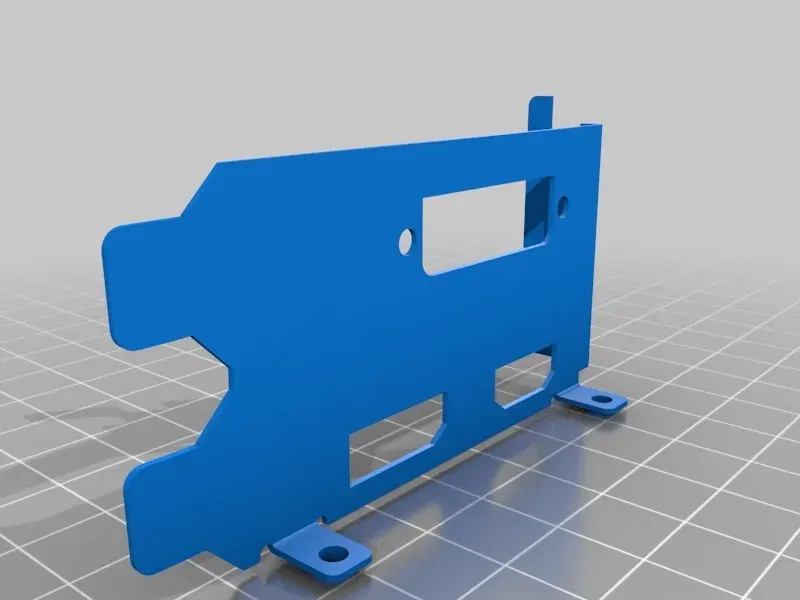 Mẫu Khung Gắn GPU ZOTAC/ASUS/MSI 1050ti Kích Thước Đầy Đủ - Image 2