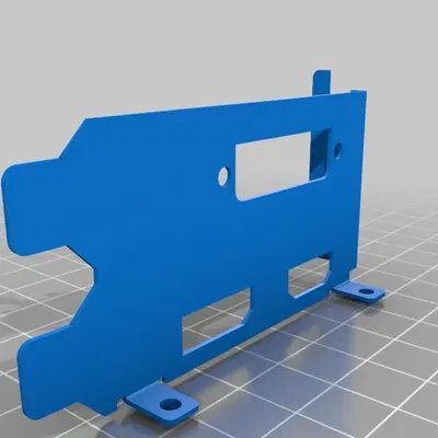 Mẫu Khung Gắn GPU ZOTAC/ASUS/MSI 1050ti Kích Thước Đầy Đủ