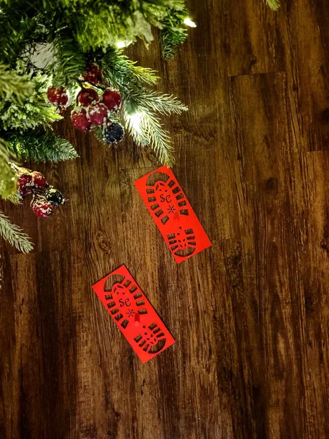 Santa Boot Print - Image 2