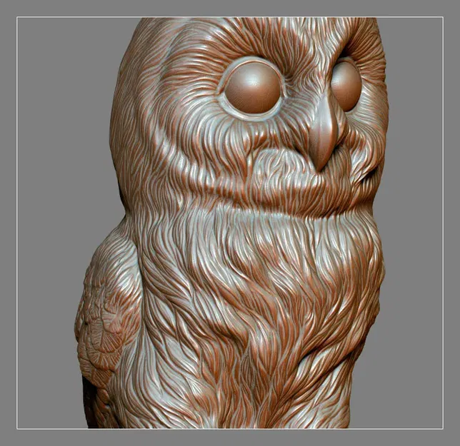 Owl themed planter/desk organizer/item holder - Image 5