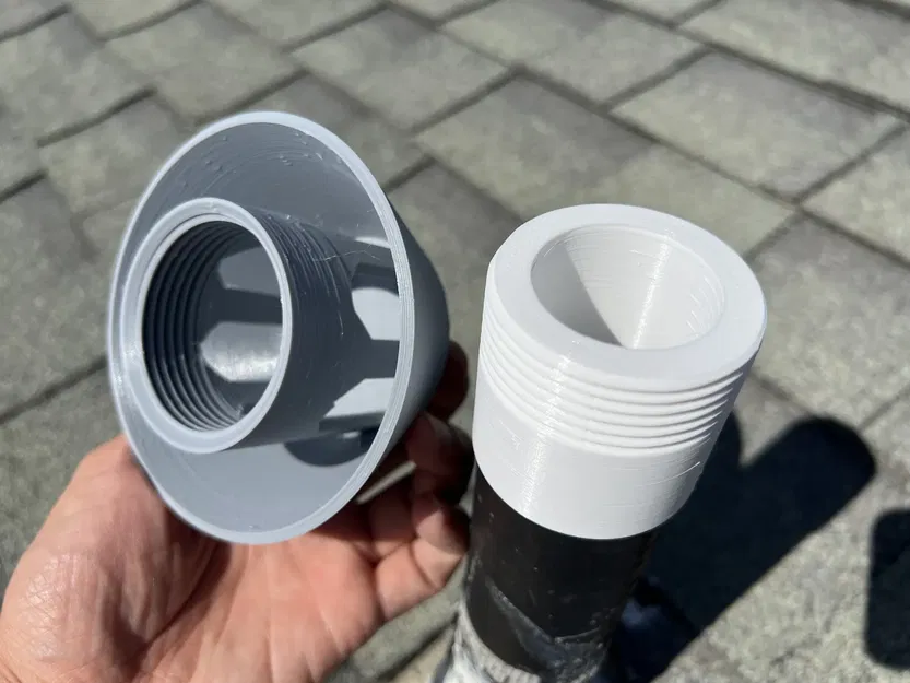 Nắp Chụp Ống Thông Gió Mái Nhà - Image 3