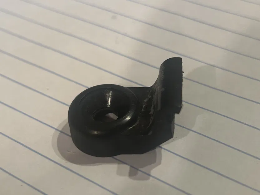 1995-2004 Toyota Tacoma extended cab window bracket - Image 1