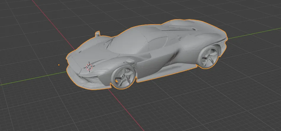 Mô Hình Ferrari Daytona SP3 3D - Image 1