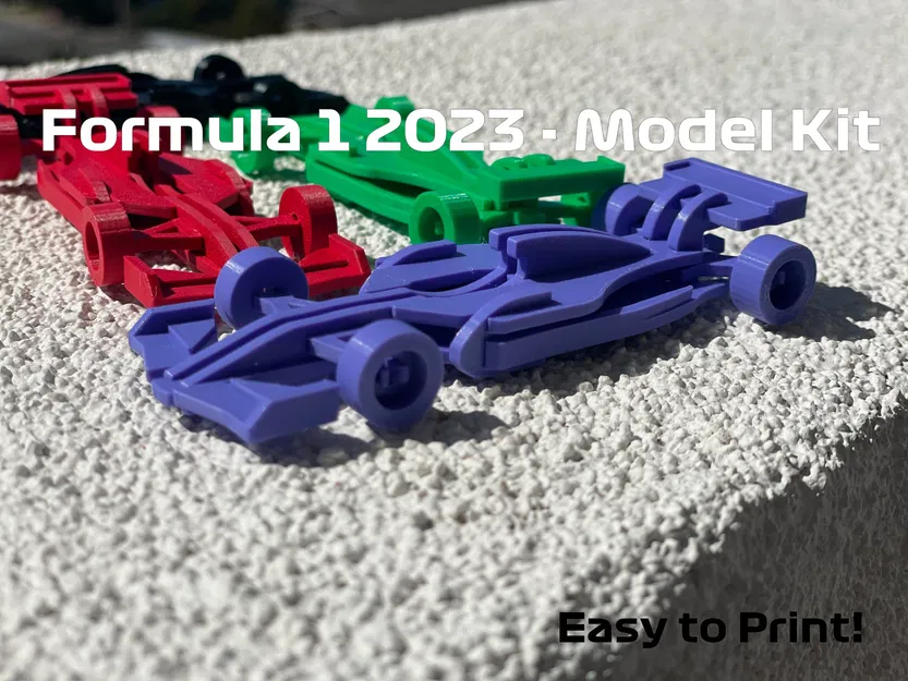 F1 2023 - Bộ Mô Hình Thẻ Bài - Image 7