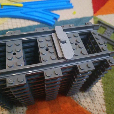 Lego City rails storage pin
