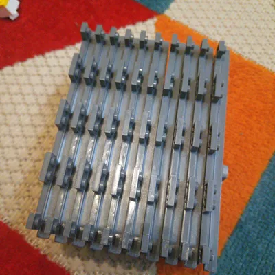 Lego City rails storage pin